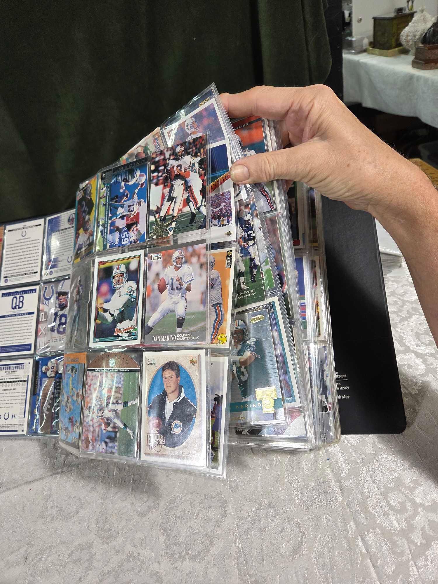 Very Large Collection Of Foot Ball Cards