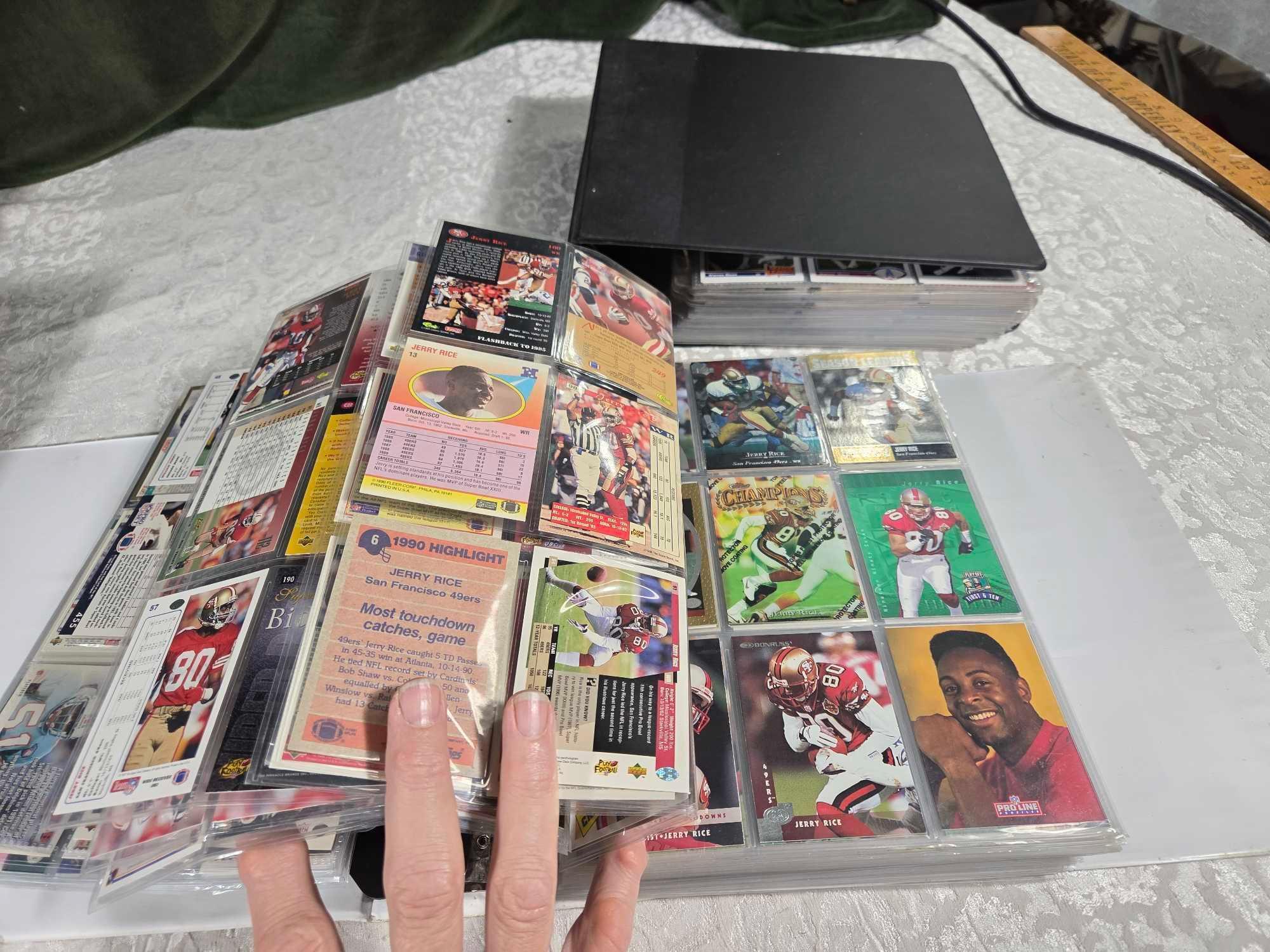Very Large Collection Of Foot Ball Cards
