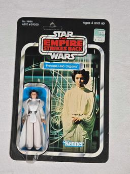 1980 Kenner Star Wars ESB 41-E Card Back Princess Leia Organa Action Figure MOC
