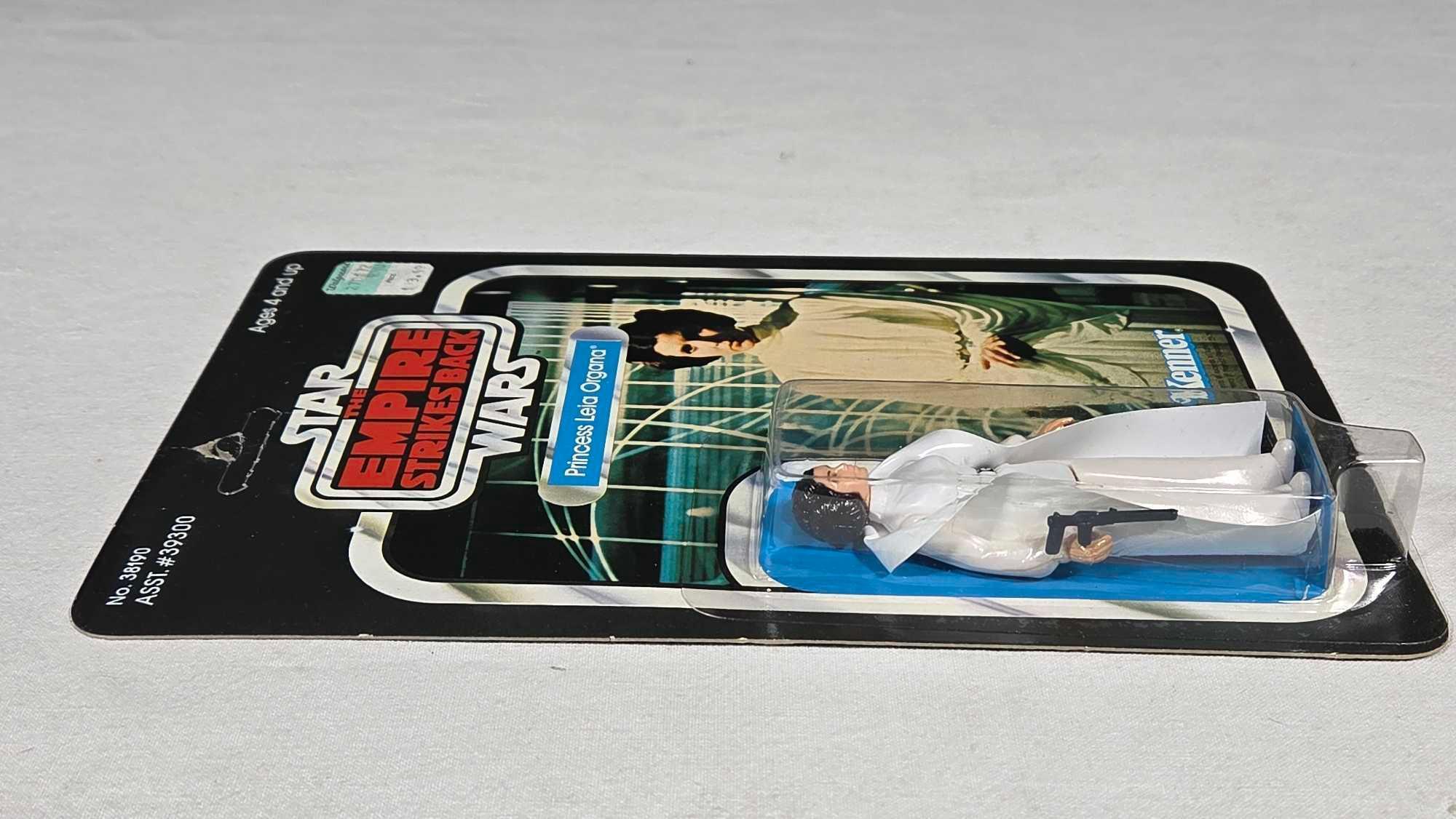 1980 Kenner Star Wars ESB 41-E Card Back Princess Leia Organa Action Figure MOC