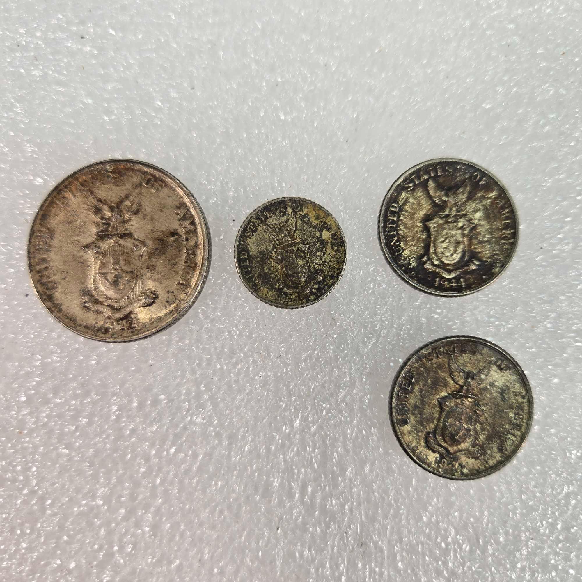 Lot Of Collected World Coins Including Silver See Photos