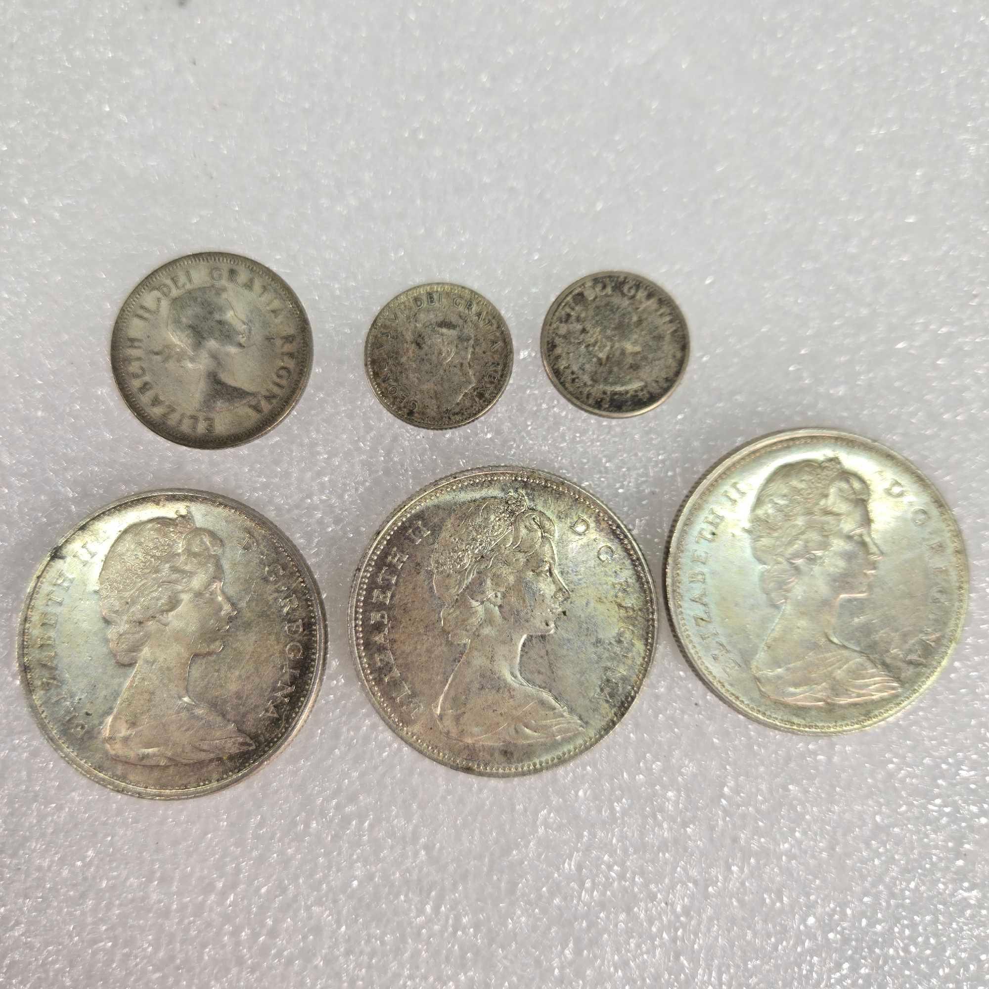 Lot Of Collected World Coins Including Silver See Photos