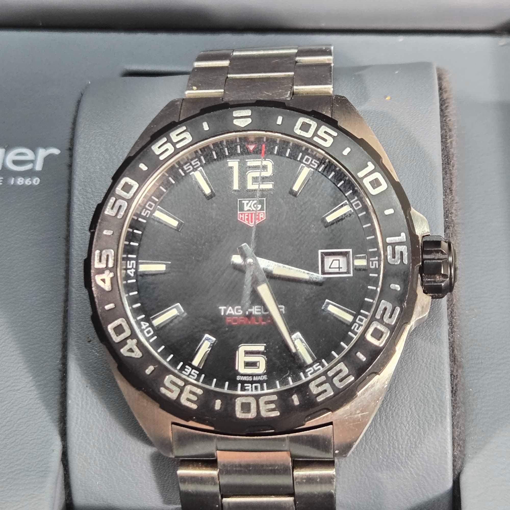 Used TAG Heuer Swiss 41mm Formula 1 Date Quartz Chronograph Watch WAZ1110.FT8023