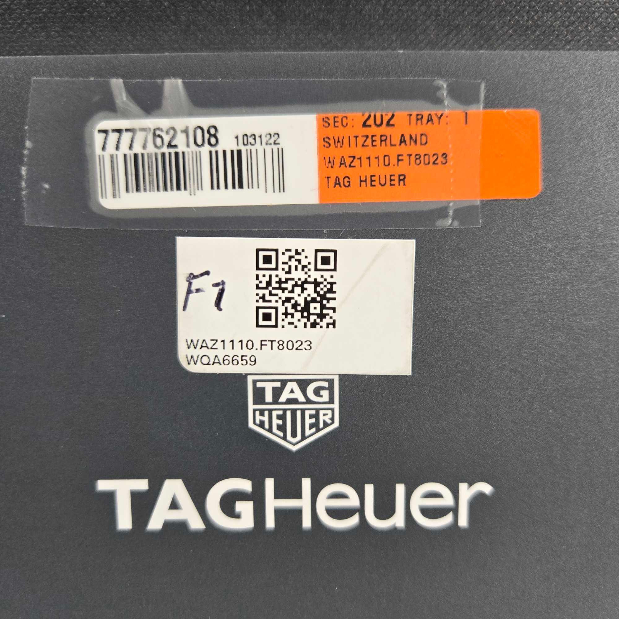 Used TAG Heuer Swiss 41mm Formula 1 Date Quartz Chronograph Watch WAZ1110.FT8023