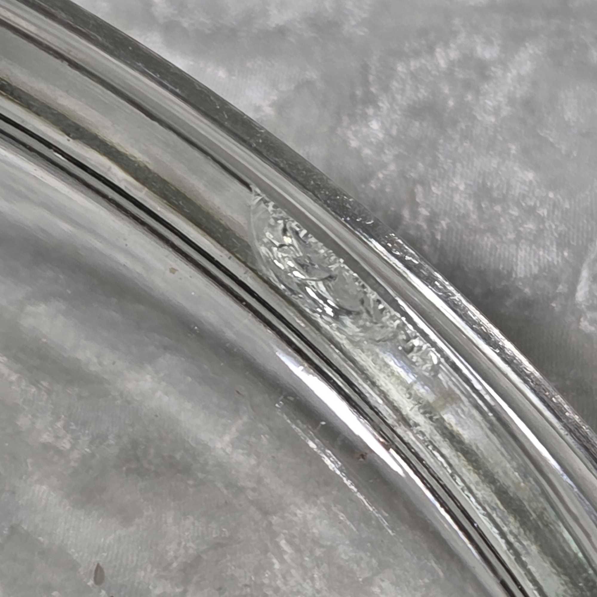 * 2 Vintage Lidded Glass General Store Containers