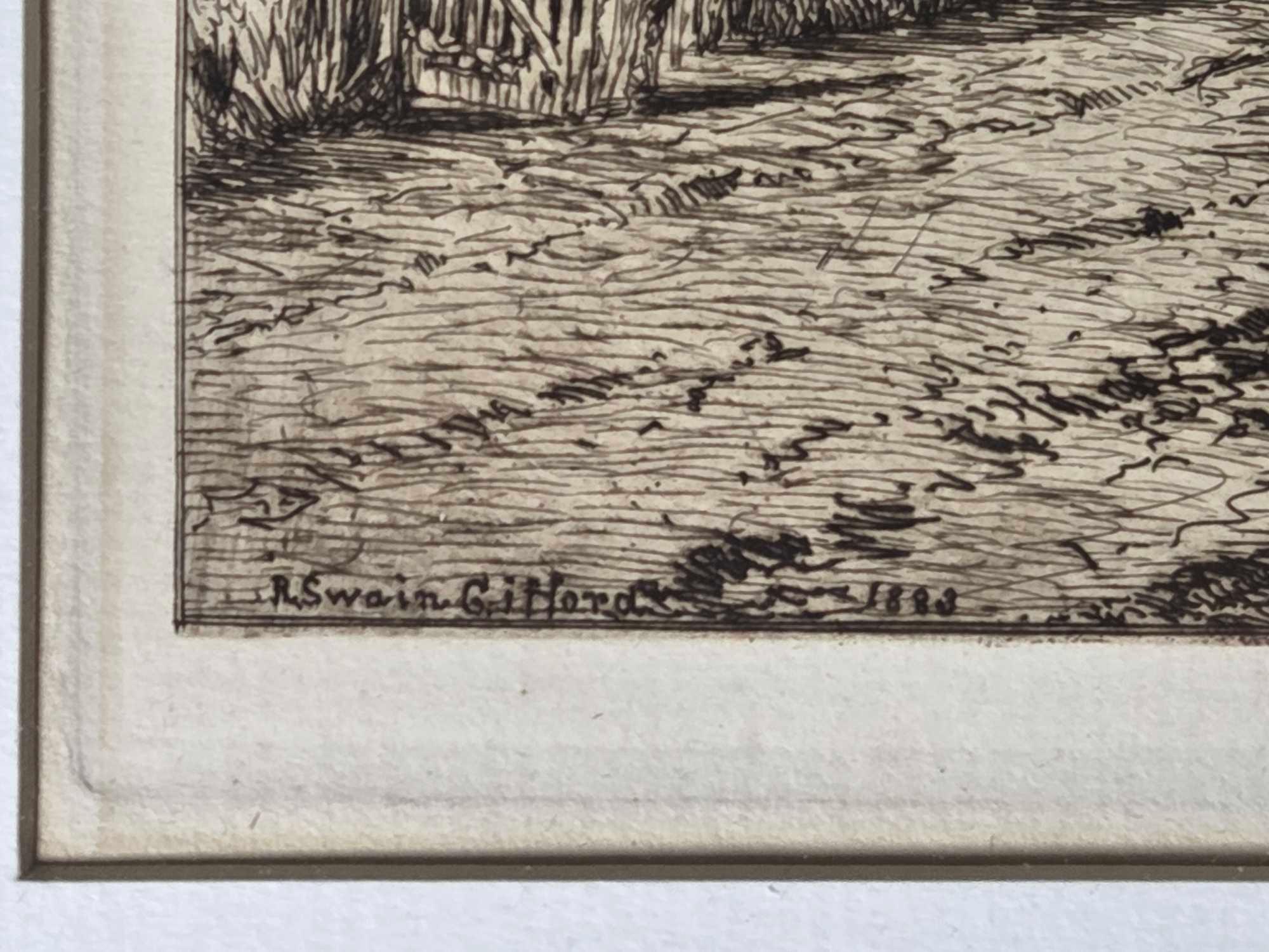 * 9 Antique European Etchings incl 2 Lionel Barrimore and Several 1800s