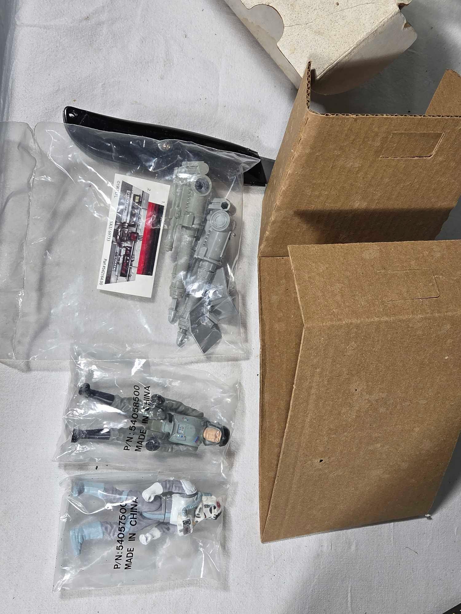 Star Wars Power of The Force Imperial AT-AT Walker & Rogue One Imperial Combat Assault Tank w/ Boxes