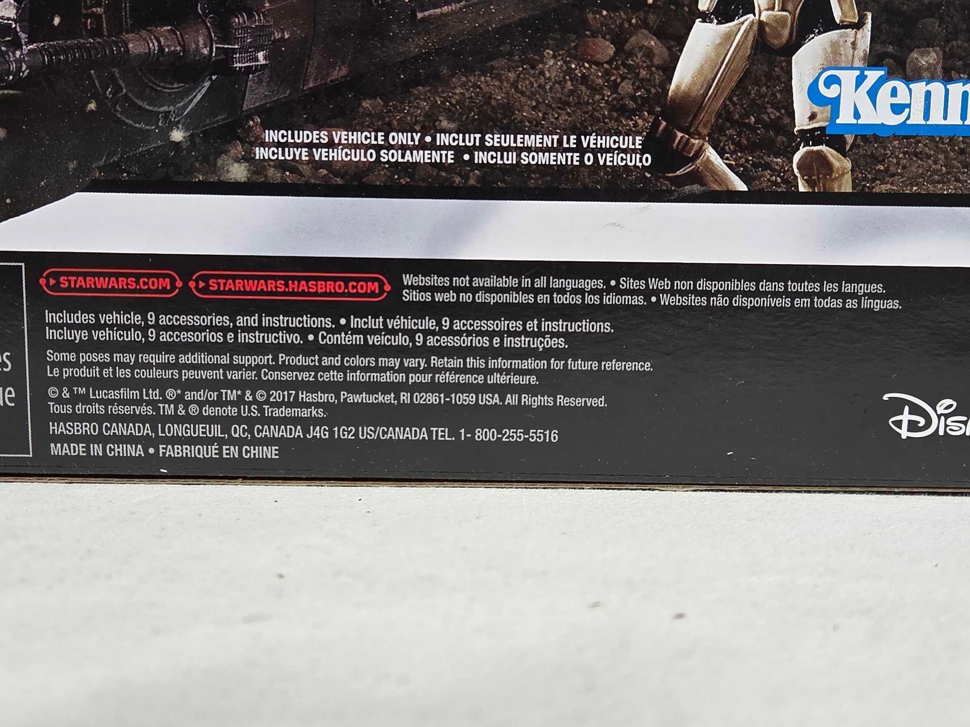Star Wars Power of The Force Imperial AT-AT Walker & Rogue One Imperial Combat Assault Tank w/ Boxes