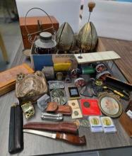 * 2 Boxes of Metalware Collectibles and More