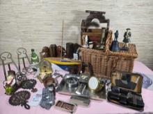 * Large Lot of Collectible Metalware and More