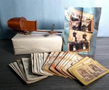 Stereograph with 34 Viewer Slides