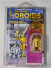 1985 Kenner Canada Star Wars DROIDS TV Series R2-D2 (POP-UP Saber) Action Figure Collector Coin MOC