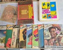 Lot of Ephemera; 1944 Collier's, 3 Pot Special Jumbo Bingo, Norge Halloween Cut-outs, & Buck Rodgers