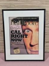 1995 Limited Ed. Signed Baltimore Magazine by Carl Ripkin with COA