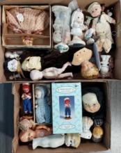 Porcelain Dolls & Baby Figurines