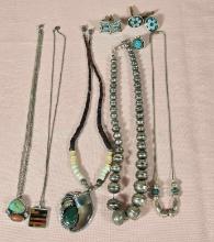 Native American Sterling Silver Jewelry Lot