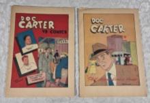2 1949 Doc Carter Promotional Giveaway "VD Comics" from the Health Publications Institute, Raleigh,