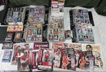 Very Large Collection Of Foot Ball Cards