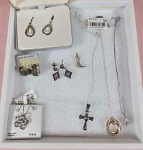 Sterling Silver Jewelry Incl. Many New in Boxes