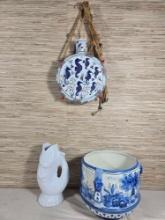 * 3 Pcs. European Decorative Ceramic