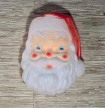 16" Empire Blow Mold Santa Face Light