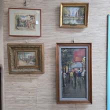 * Lot Of Parisian Art