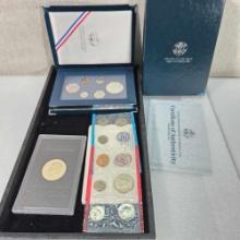 Collection Of US Mint US Mint Uncirculated And Proof Sets