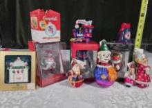 Collection Of Christmas Ornaments