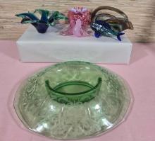 * Collection of Vintage Art Glass