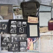 WW2 Soldier Collection Photos And Papers