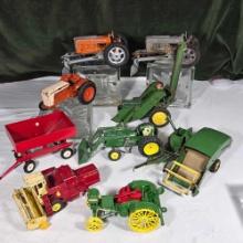 Collection of Ertl Die Cast Fram Equiptment