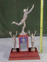 1963 Second Place Boston Marathon 22" Tall Trophy