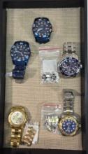 Lot Of Working Invicta Unisex Watches