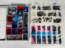 3 Boxes Sorted Star Wars Weapons and Accessories of Varied Ages