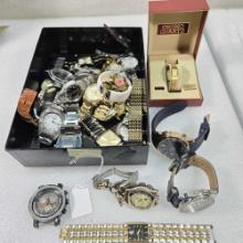 Large Lot Of Vintage Watches