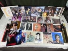 Lot of Signed TV and Movie Star Photos, some Disney Lobby Cards and More
