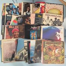 54 Vintage Motown, R&B, Rock and Roll, Pop and Other Vinyl Record Albums