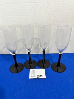 Champagne glasses