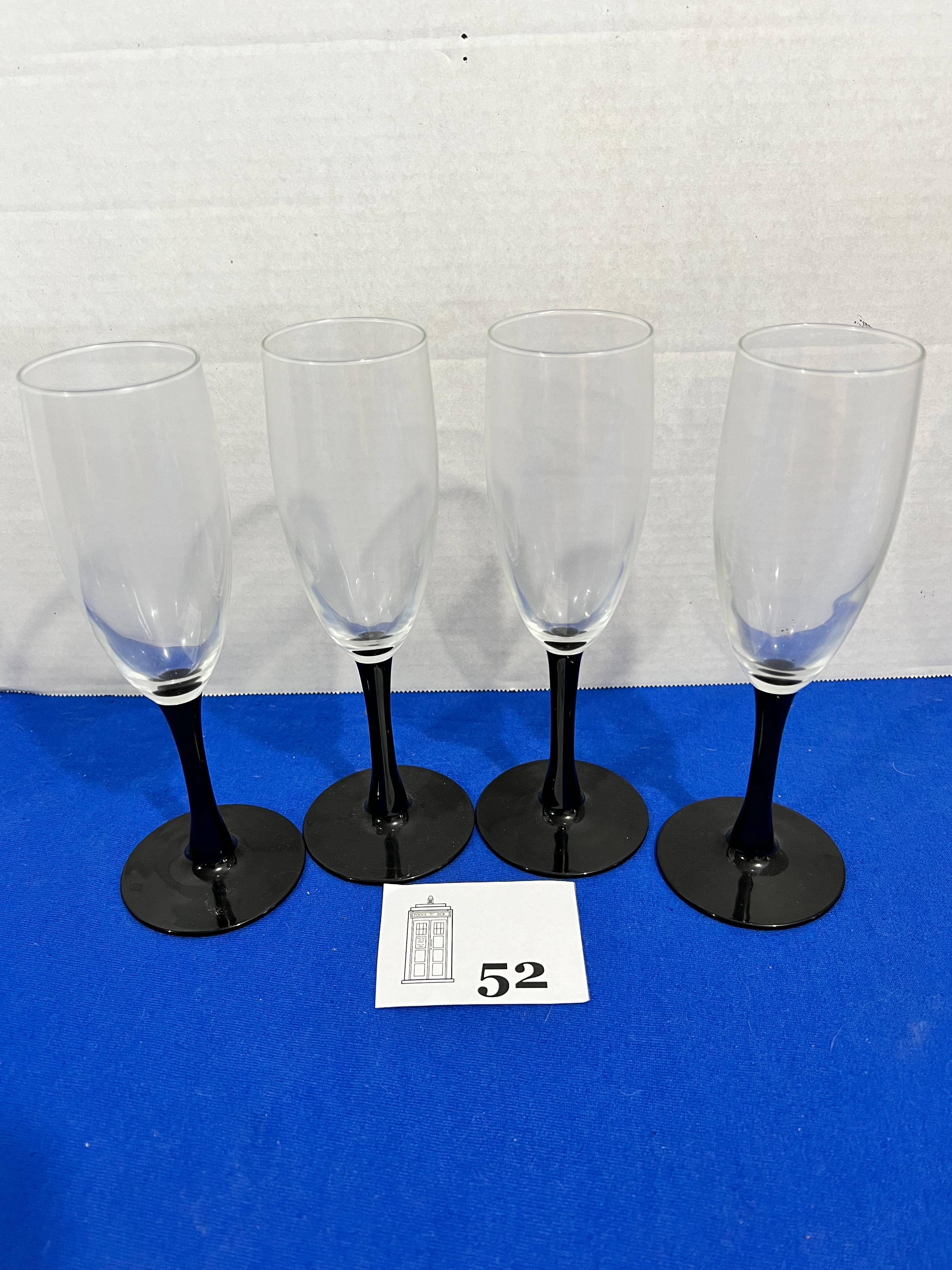 Champagne glasses