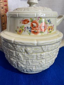 Vintage Drip-o-Lator Floral Teapot