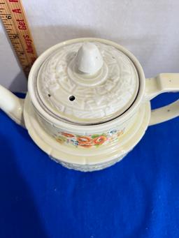 Vintage Drip-o-Lator Floral Teapot