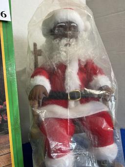 Animated Rocking Santa