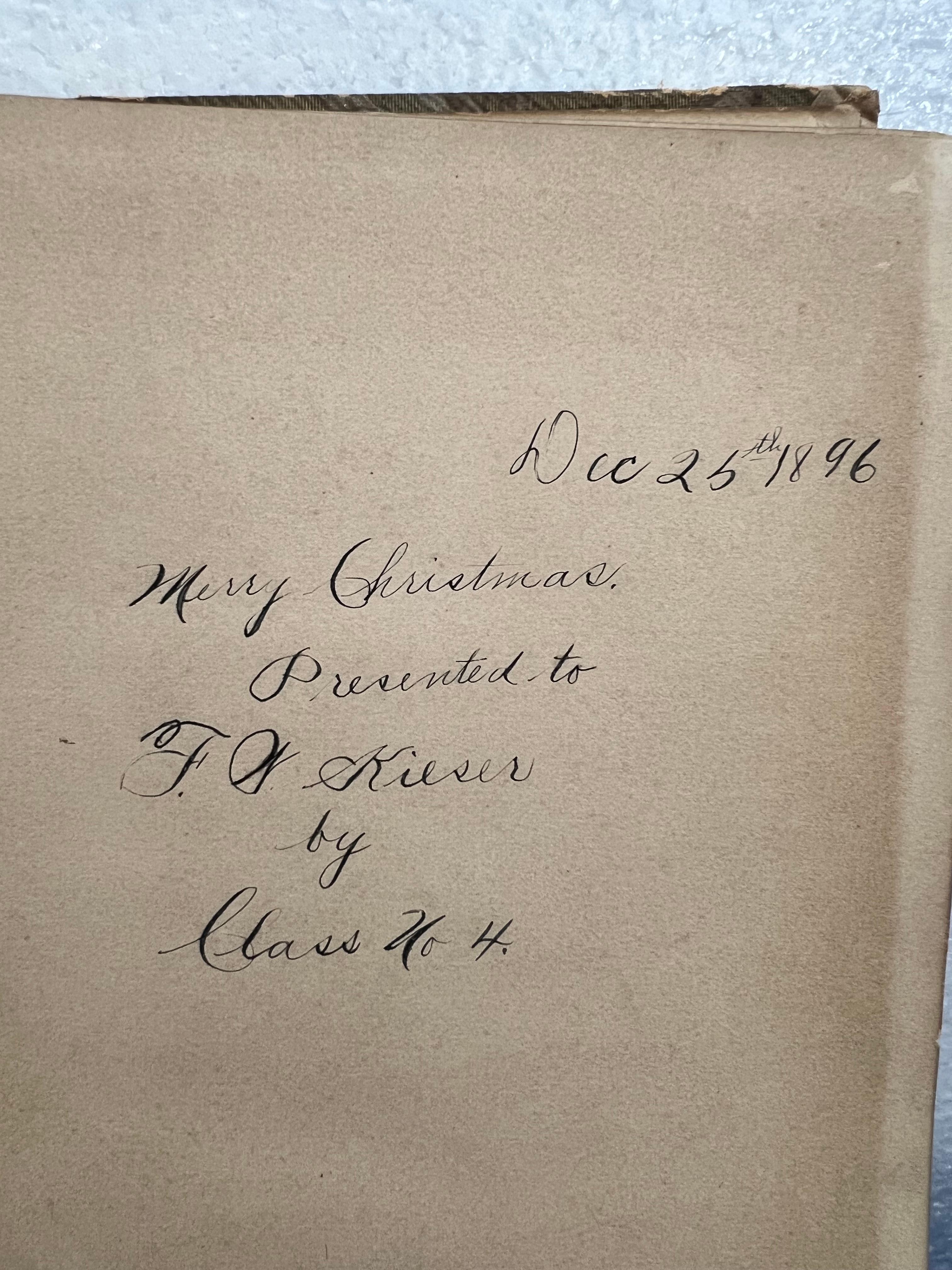 The Golden Treasury Book "1892"