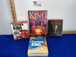Stephen King Book & Audio Book lot