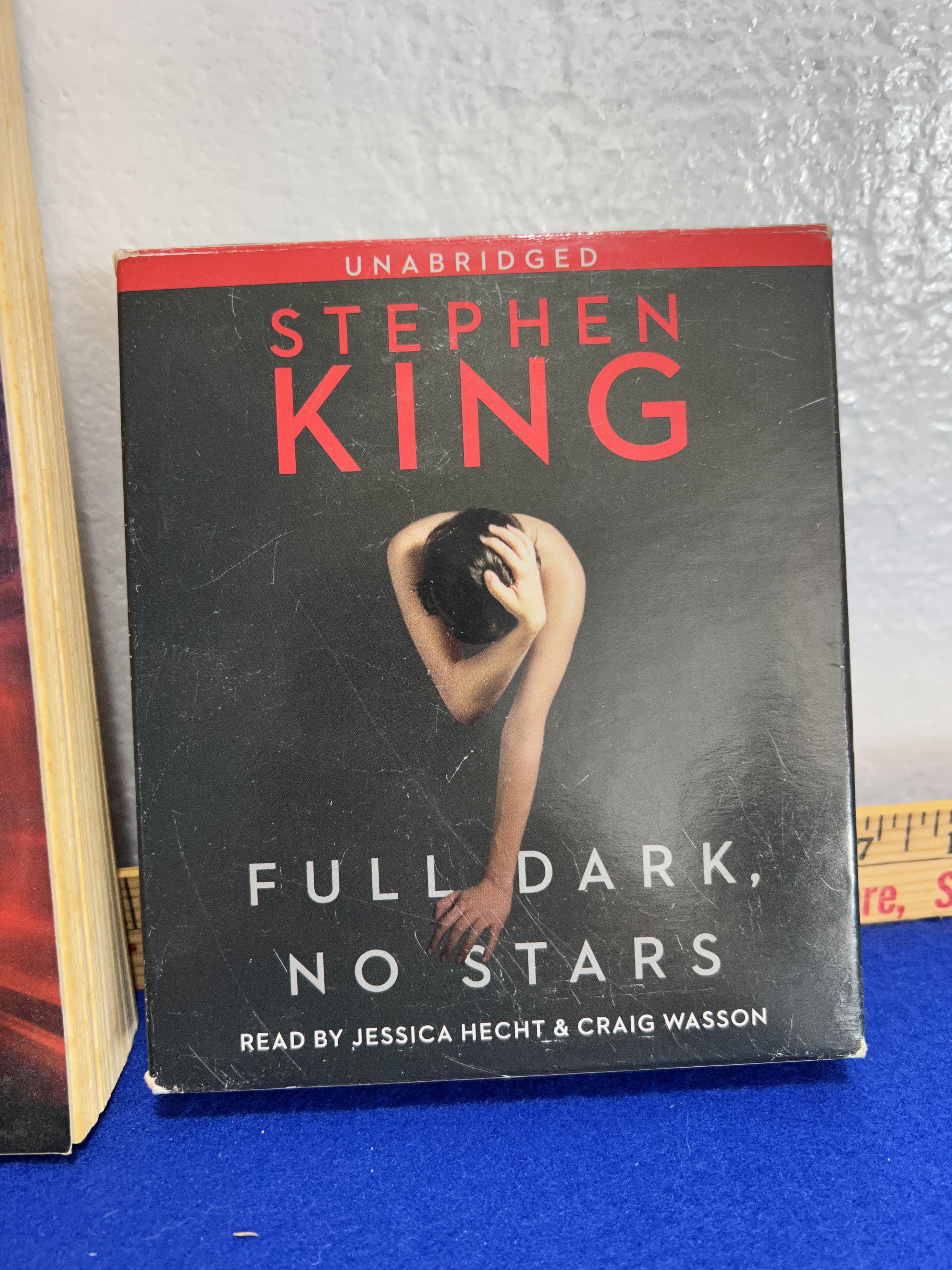 Stephen King Book & Audio Book lot