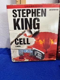 Stephen King Book & Audio Book lot