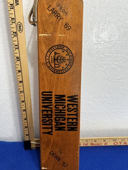 University Of Indianapolis 1960's Alpha Phi Omega MU Chapter Fraternity Paddle