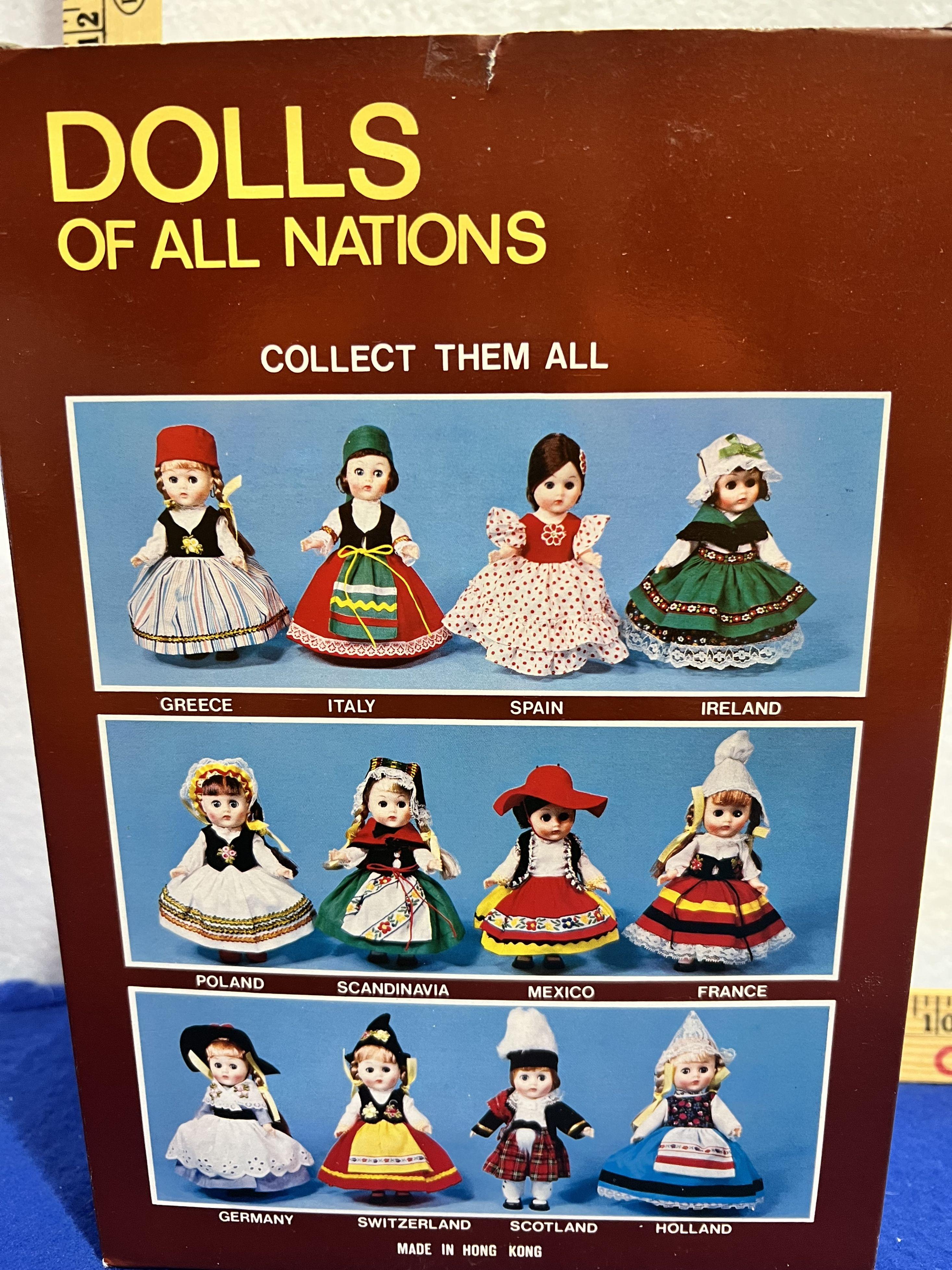Vintage DOLLS Of All Nations Scandinavia