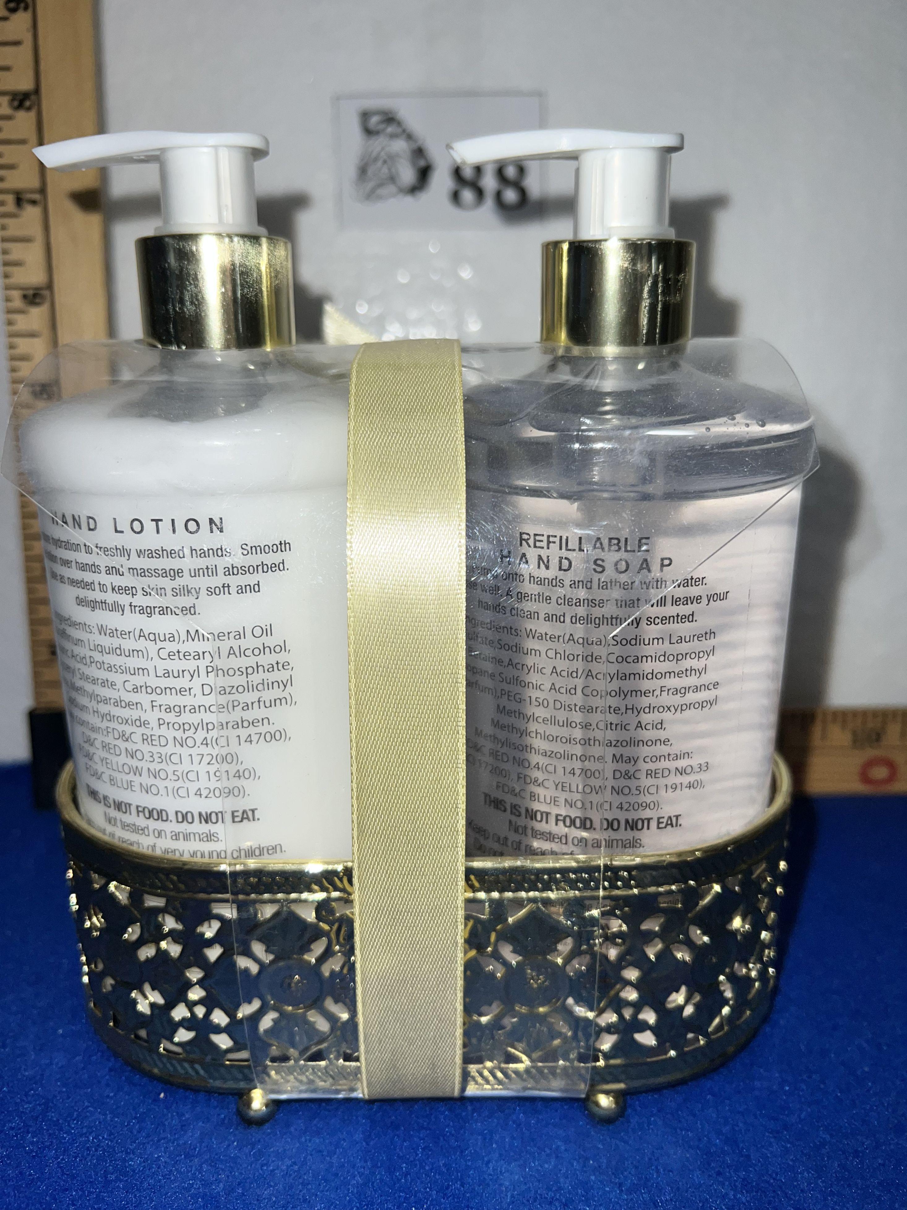 Liquid Soap & Lotion Kitchen Caddy: Sink Basket Set - new