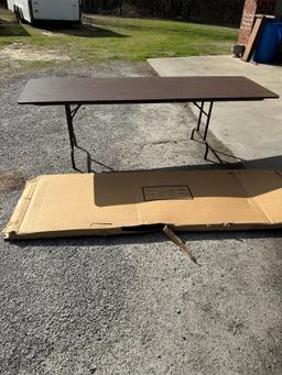 30 Inch X 96 Inch Folding Table In Box (Local Pick Up Only)